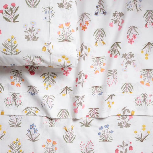 Petit Fleur Brushed Cotton Sheet Set