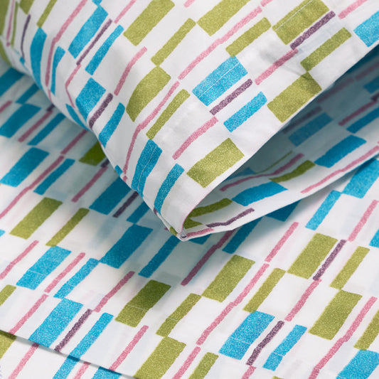 Syncopate Brushed Cotton Sheet Set