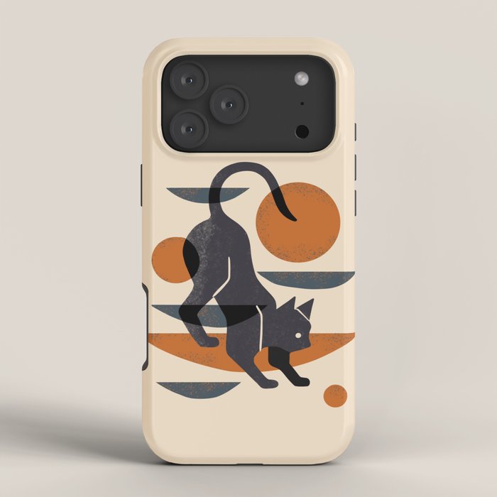 Cat At Play iPhone Case Gallery Image 4