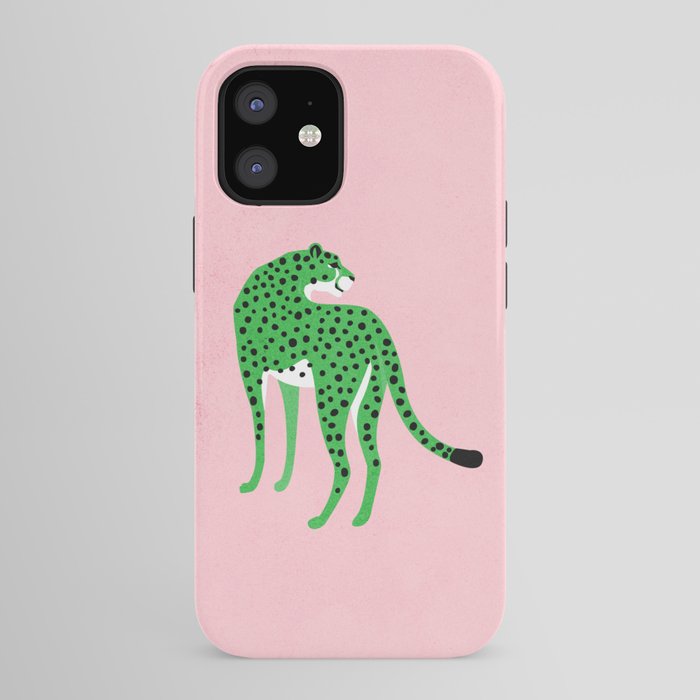 The Stare 2: Tropical Green Cheetah Edition iPhone Case Gallery Image 41