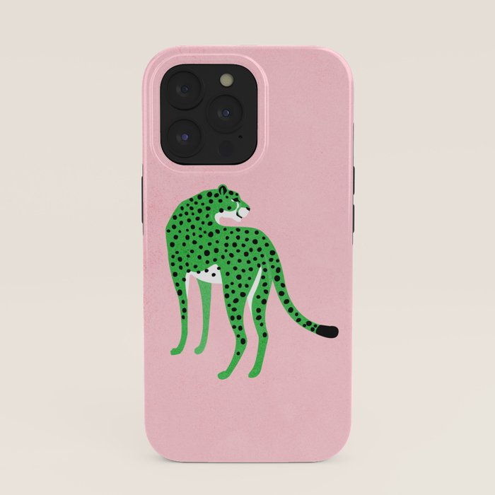 The Stare 2: Tropical Green Cheetah Edition iPhone Case Gallery Image 39
