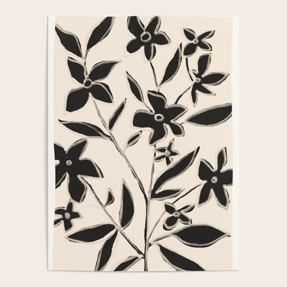 Abstract Minimal Flowers 16 Poster Gallery Image 3
