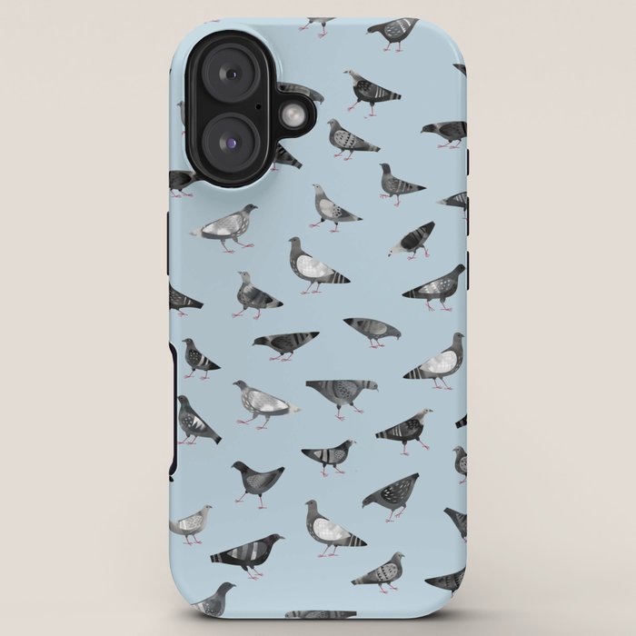 Pigeons Doing Pigeon Things iPhone Case Gallery Image 5