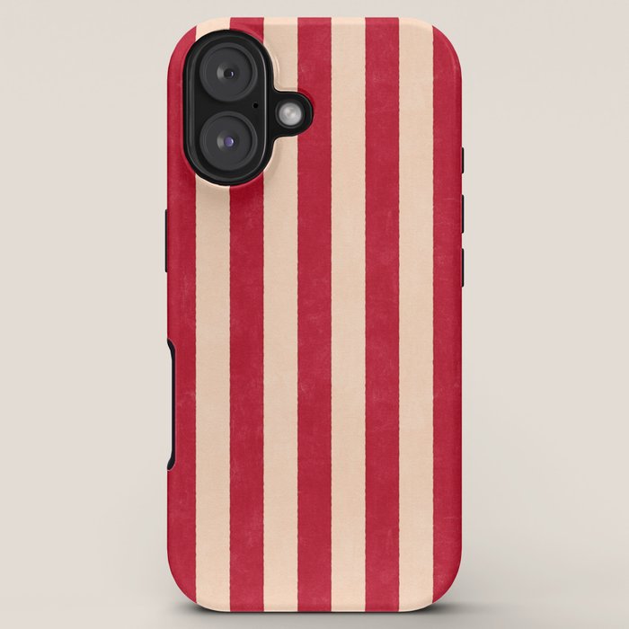 STRIPES 001 L - Tomato iPhone Case Gallery Image 5