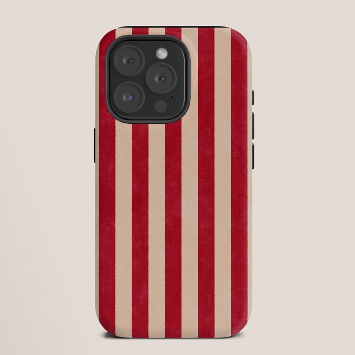 STRIPES 001 L - Tomato iPhone Case Gallery Image 11