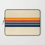 Classic Retro Stripes Laptop Sleeve Gallery Image 1