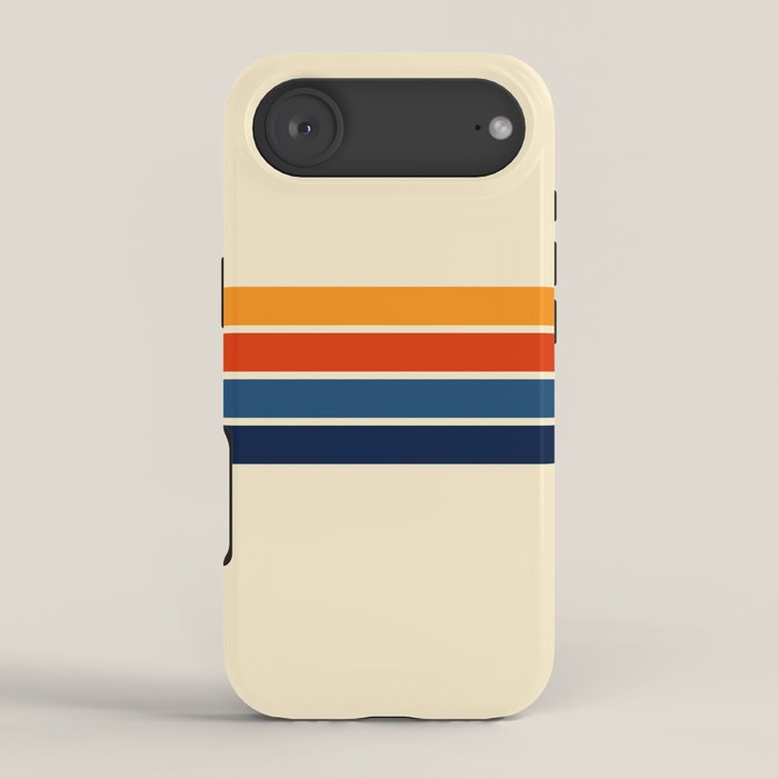 Classic Retro Stripes iPhone Case Gallery Image 2