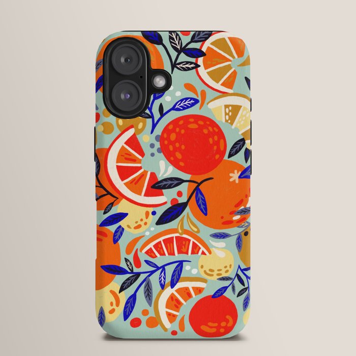 Fresh Citrus Mesh - Mint iPhone Case Gallery Image 13