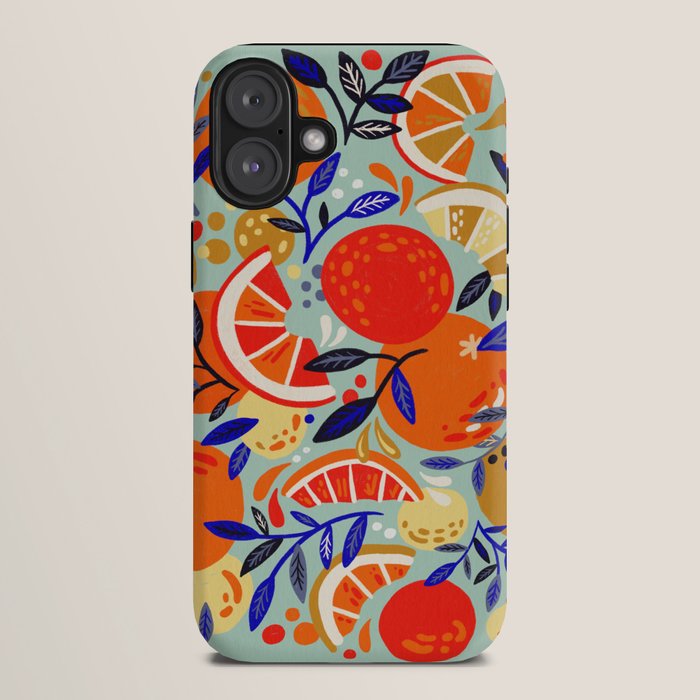 Fresh Citrus Mesh - Mint iPhone Case Gallery Image 10