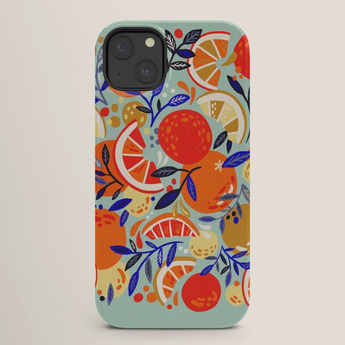 Fresh Citrus Mesh - Mint iPhone Case Gallery Image 26