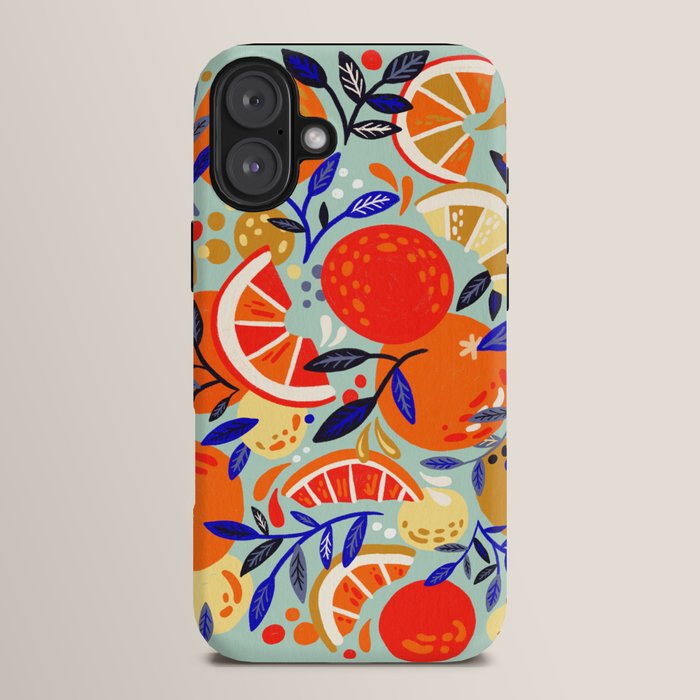 Fresh Citrus Mesh - Mint iPhone Case Gallery Image 14