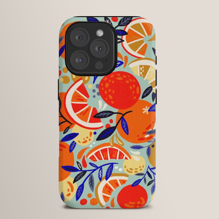 Fresh Citrus Mesh - Mint iPhone Case Gallery Image 15