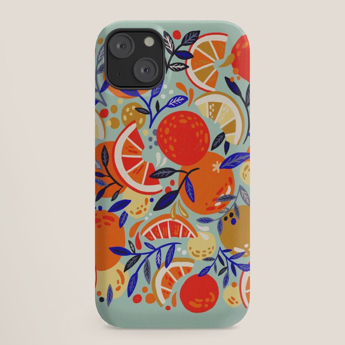 Fresh Citrus Mesh - Mint iPhone Case Gallery Image 18