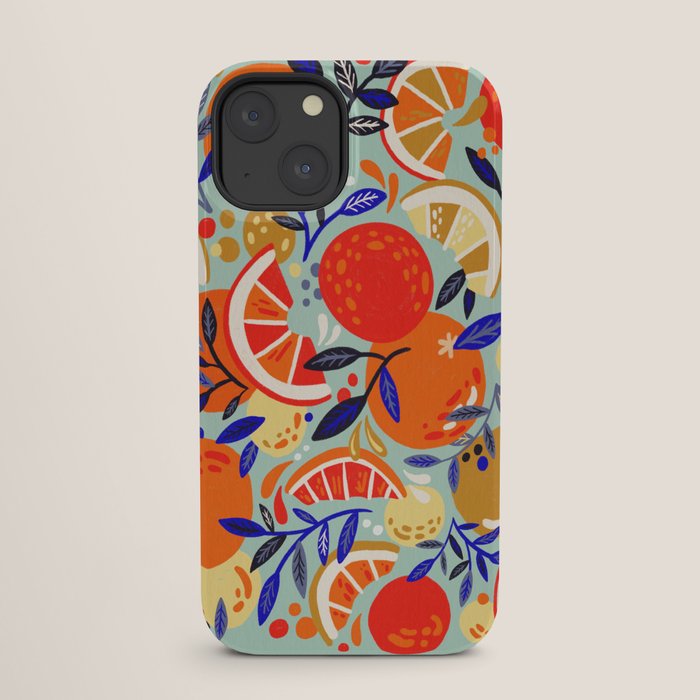 Fresh Citrus Mesh - Mint iPhone Case Gallery Image 25