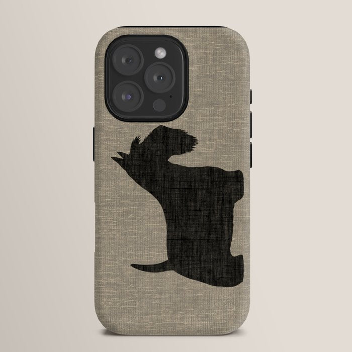 Scottish Terrier | Black Scottie Dog Silhouette iPhone Case Gallery Image 15