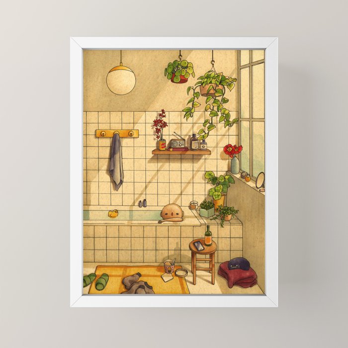 Bathroom Mini Art Print Gallery Image 4