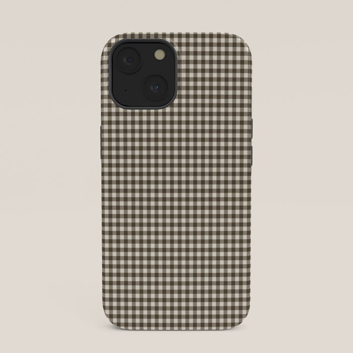brown gingham iPhone Case Gallery Image 33