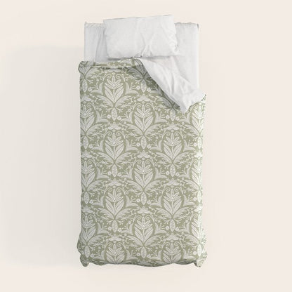 Tropical Paradise . Lush Green Duvet Cover Gallery Image 4
