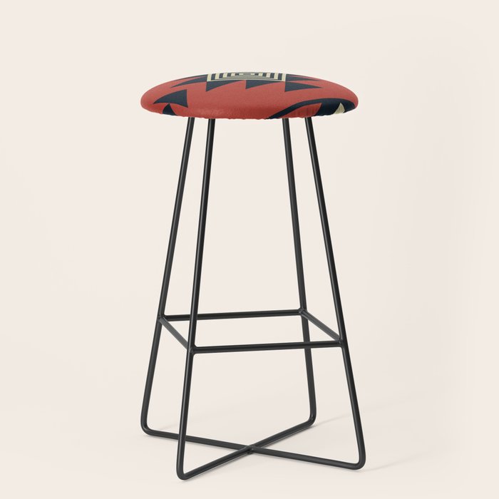 Aztec pattern Stool Gallery Image 1