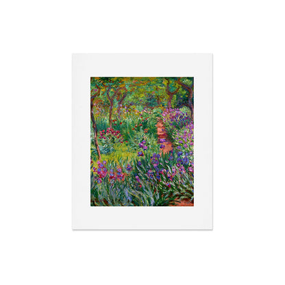 Claude Monet "The Iris Garden at Giverny", 1899-1900 Art Print Gallery Image 7
