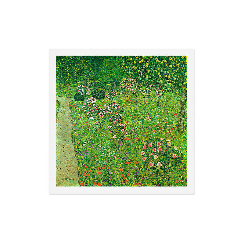 Gustav Klimt "Orchard With Roses" Art Print Gallery Image 5