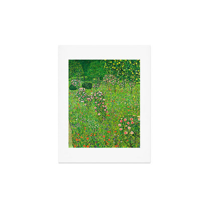 Gustav Klimt "Orchard With Roses" Art Print Gallery Image 3
