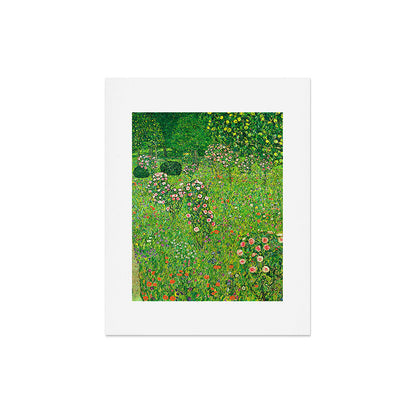 Gustav Klimt "Orchard With Roses" Art Print Gallery Image 6