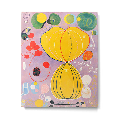 Hilma af Klint "The Ten Largest, No. 07, Adulthood, Group IV" Metal Print Gallery Image 3