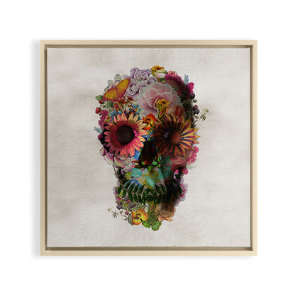 Skull 2 R Framed Canvas Print Gallery Image 20