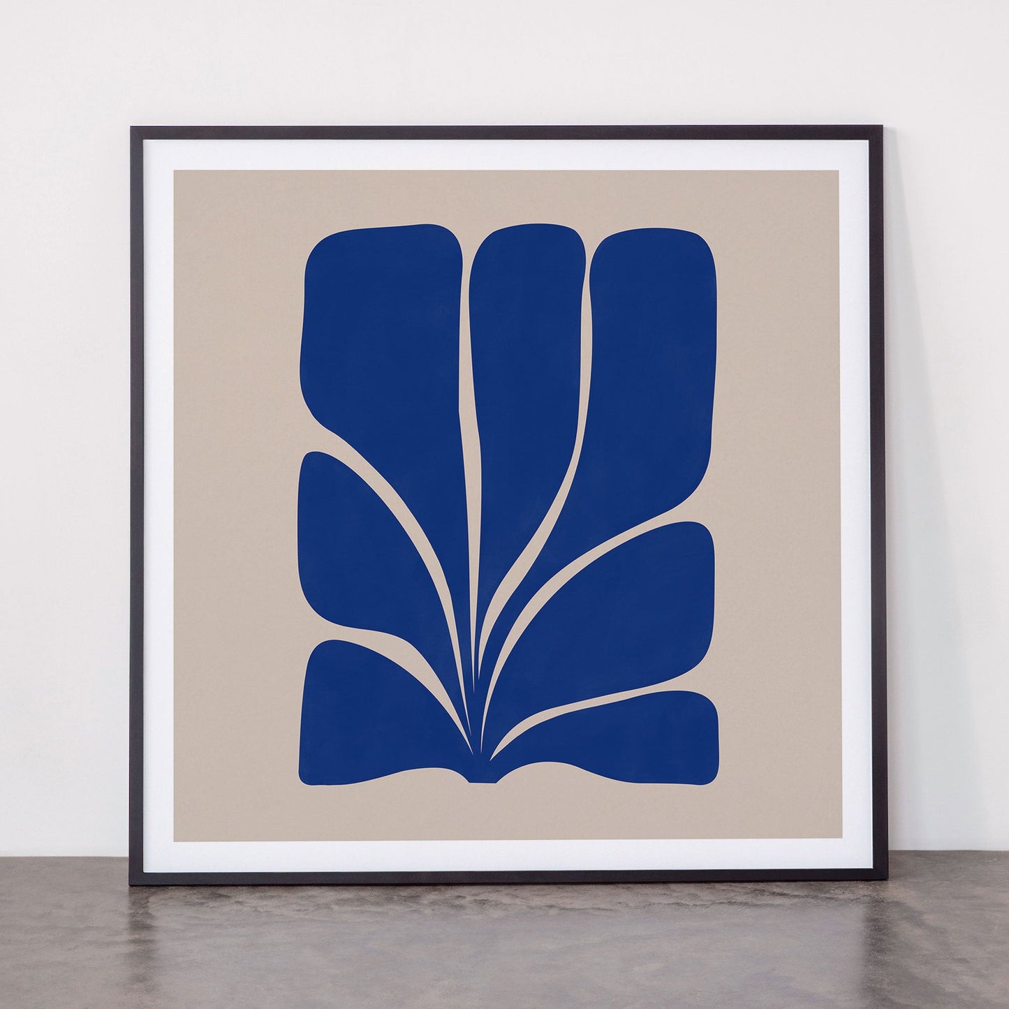 Seven Leaf Plant - 3/3 Framed Art Print Gallery Image 11