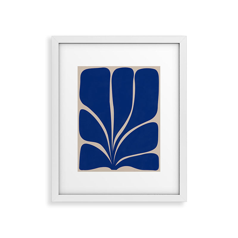 Seven Leaf Plant - 3/3 Framed Art Print Gallery Image 30