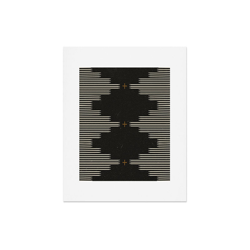 Southwestern Minimalist Black & White Art Print Gallery Image 3