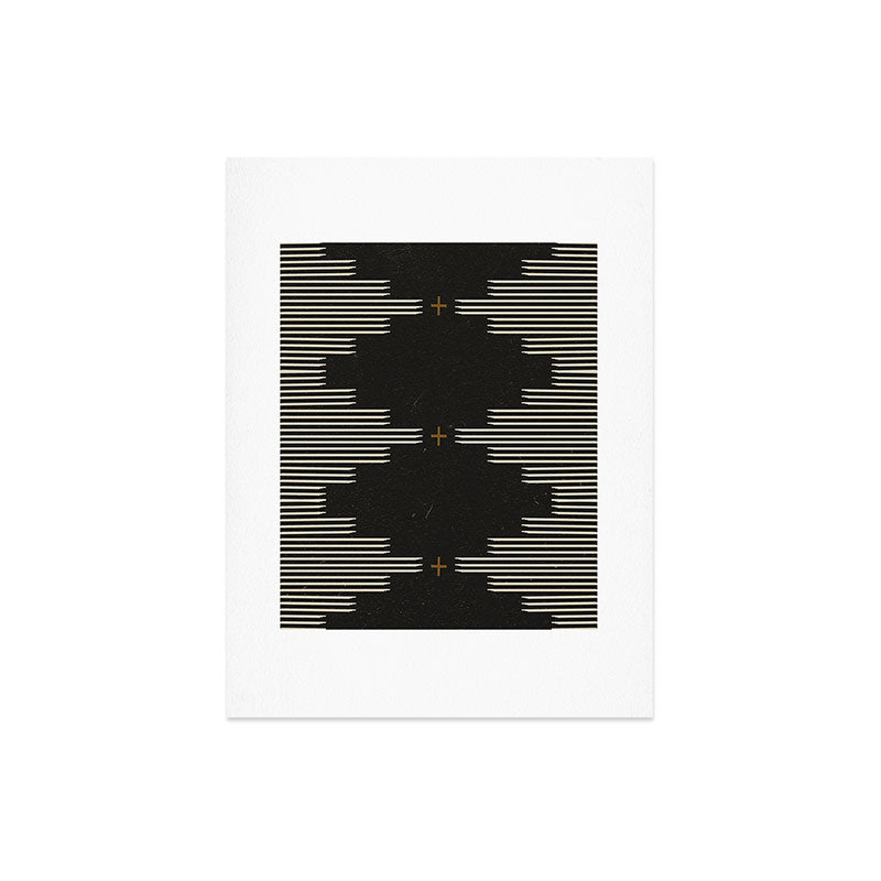 Southwestern Minimalist Black & White Art Print Gallery Image 4