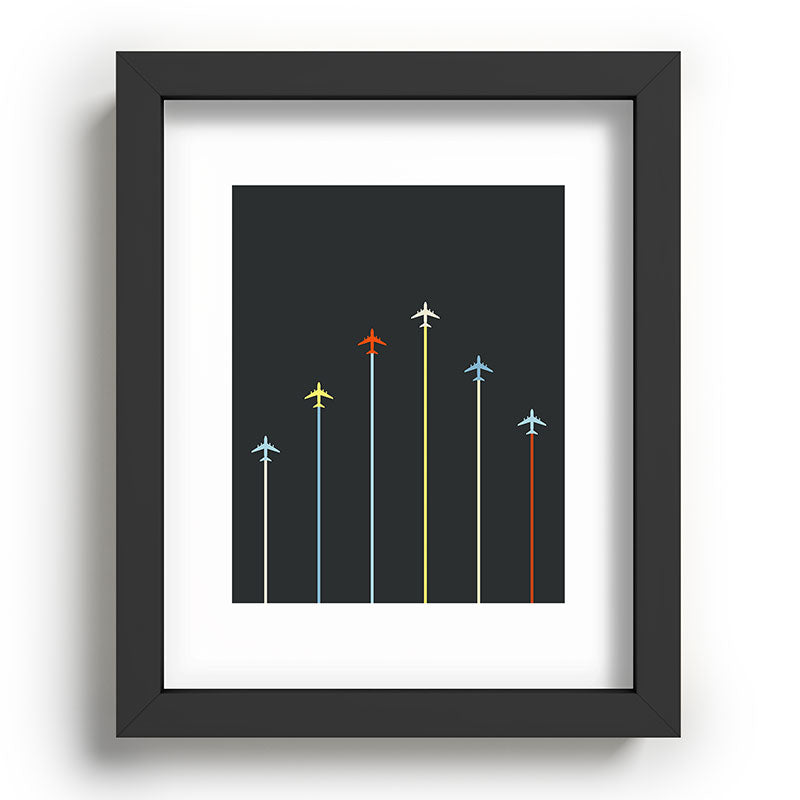 Retro Airplanes 06 Framed Art Print Gallery Image 80