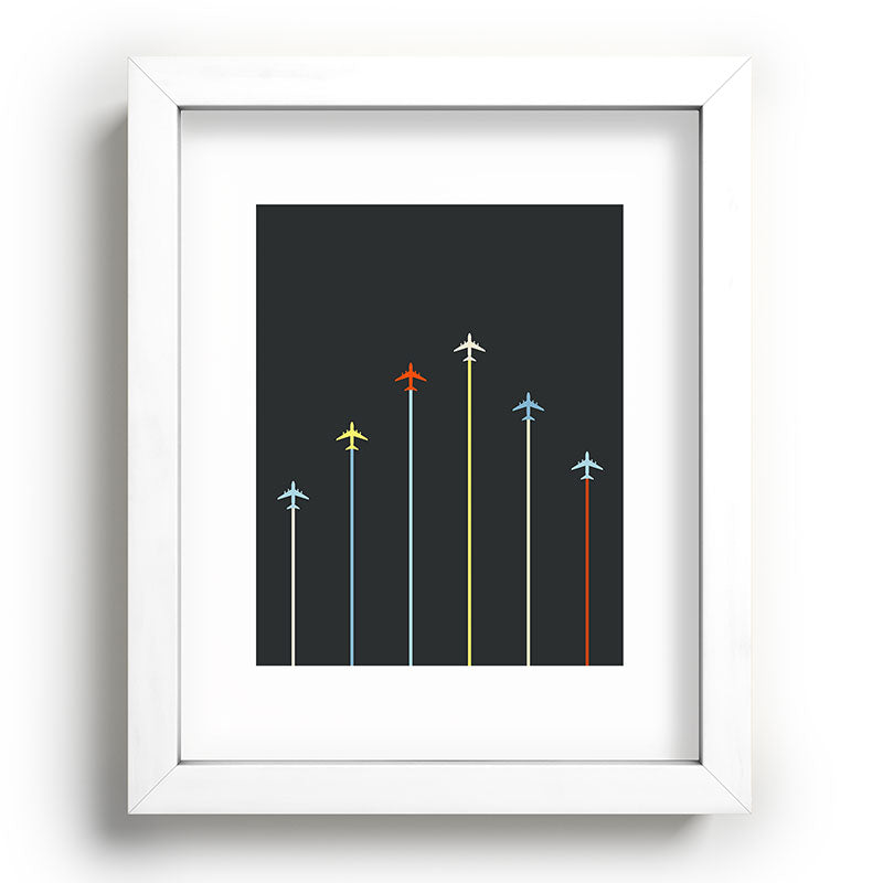 Retro Airplanes 06 Framed Art Print Gallery Image 104