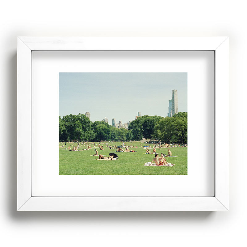 Summer in Central Park New York City | 35mm Film Photography Framed Art Print Gallery Image 76