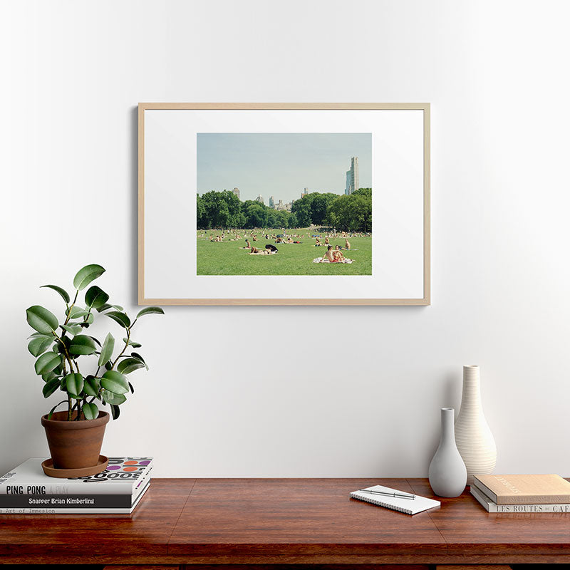 Summer in Central Park New York City | 35mm Film Photography Framed Art Print Gallery Image 20