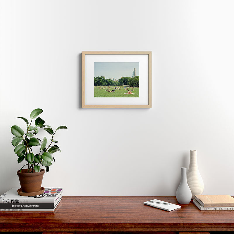 Summer in Central Park New York City | 35mm Film Photography Framed Art Print Gallery Image 18