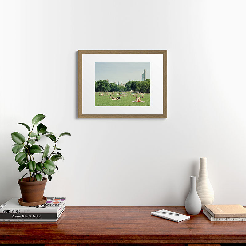 Summer in Central Park New York City | 35mm Film Photography Framed Art Print Gallery Image 40