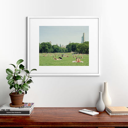 Summer in Central Park New York City | 35mm Film Photography Framed Art Print Gallery Image 56