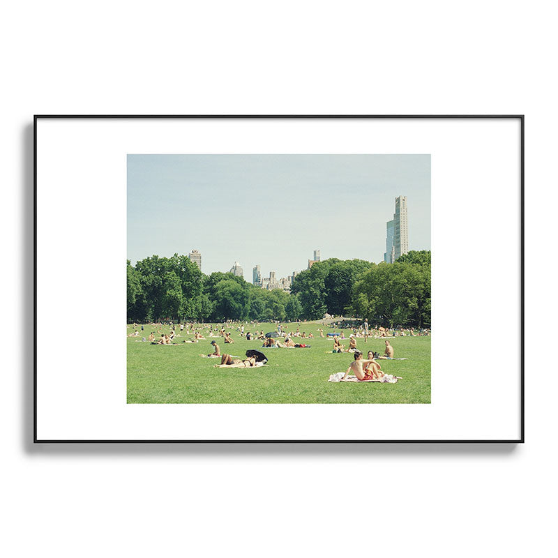 Summer in Central Park New York City | 35mm Film Photography Framed Art Print Gallery Image 87