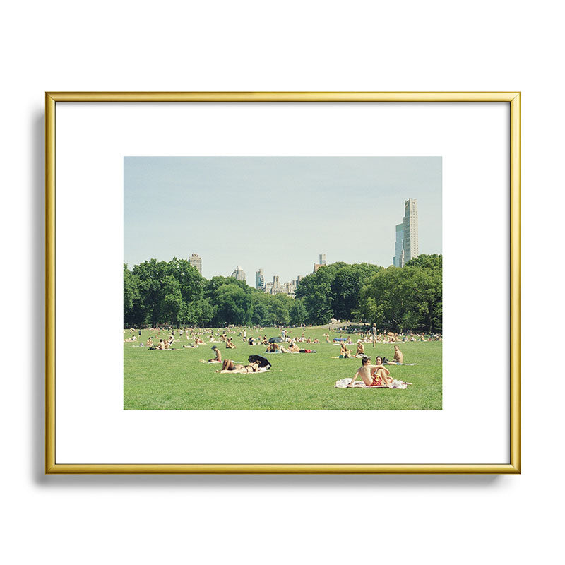 Summer in Central Park New York City | 35mm Film Photography Framed Art Print Gallery Image 88