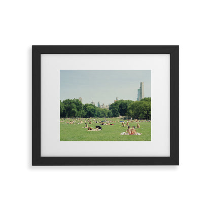 Summer in Central Park New York City | 35mm Film Photography Framed Art Print Gallery Image 32