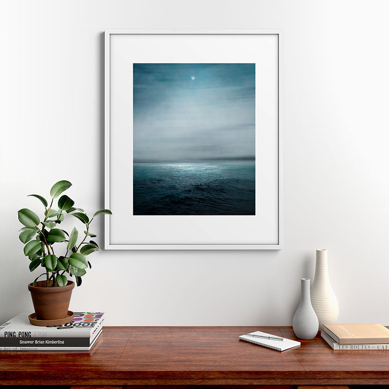 Sea Under Moonlight Framed Art Print Gallery Image 28