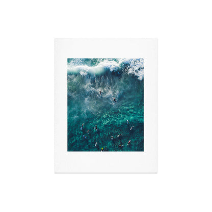 Surfing in the Ocean 2 Art Print Gallery Image 6