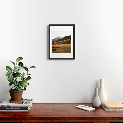 Mountain Valley Morning Light Framed Art Print Gallery Image 3