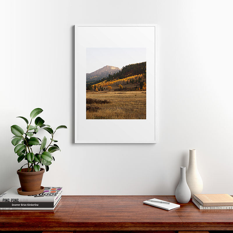 Mountain Valley Morning Light Framed Art Print Gallery Image 27