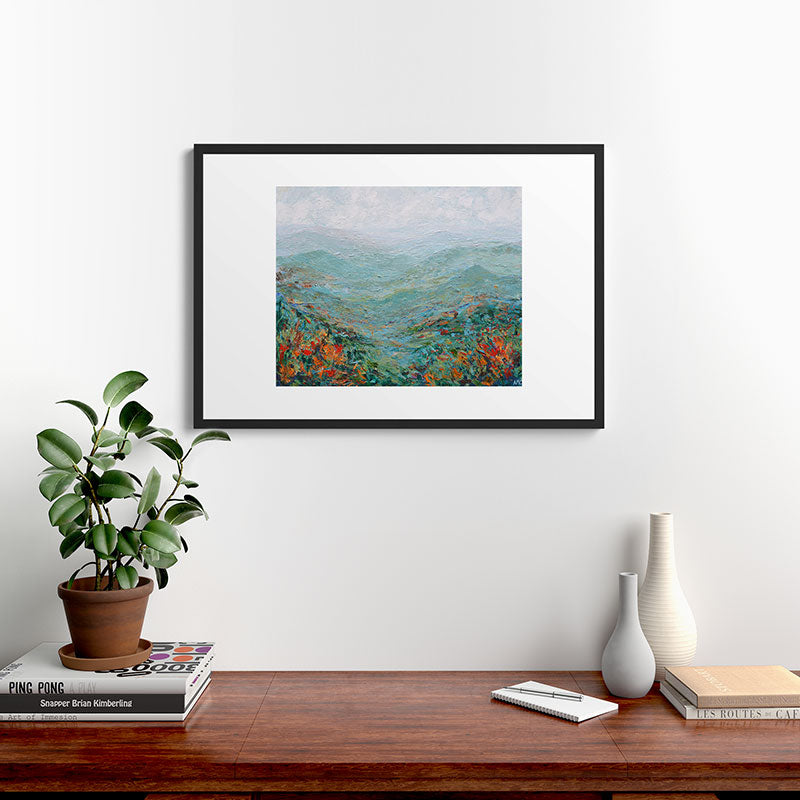 Blue Ridge October Framed Art Print Gallery Image 8