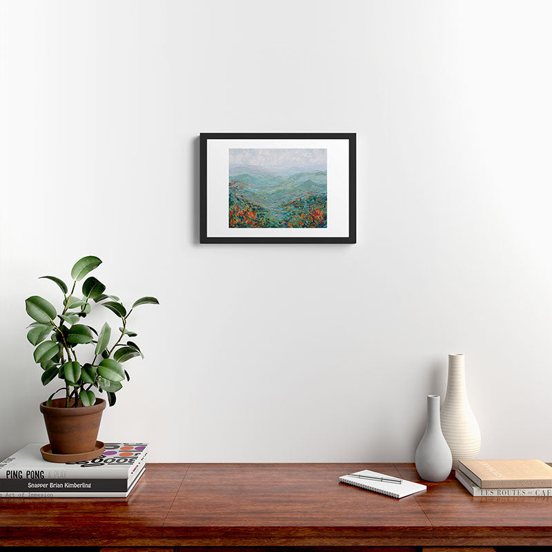 Blue Ridge October Framed Art Print Gallery Image 4