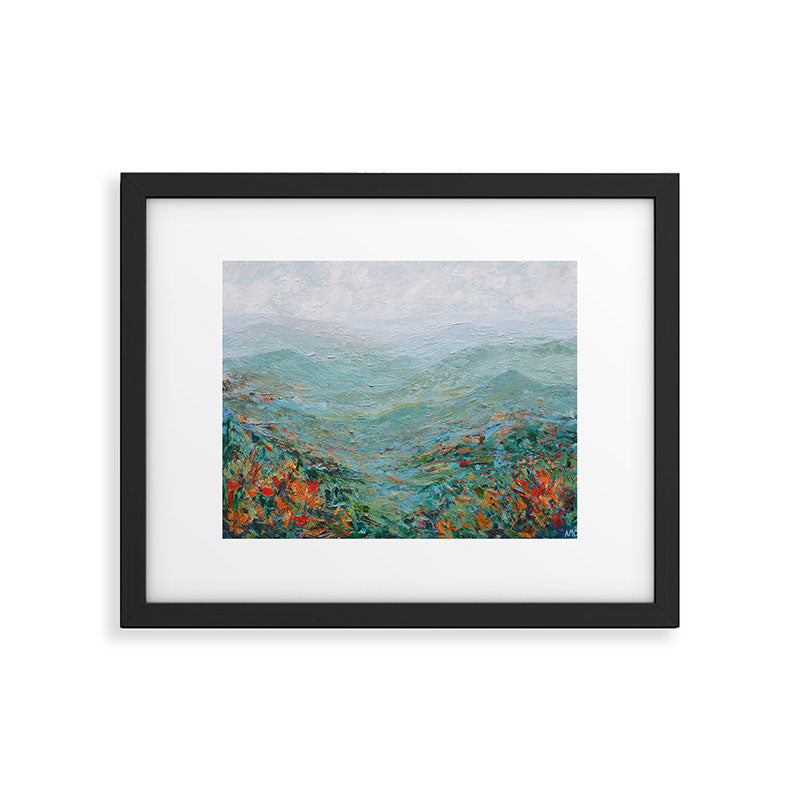 Blue Ridge October Framed Art Print Gallery Image 5